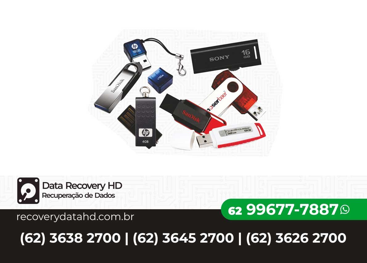 RECOVERY DATA HD-RECUPERAÇÃO DE DADOS PENDRIVE GOIAS